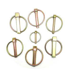 Goupille de verrouillage de câble de remorque OEM, type O, galvanisée, tailles M6, goupille de verrouillage de ligne, de l'usine chinoise - Product Image 2