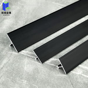 Phổ biến hình chữ T nhôm hồ sơ gạch phụ kiện nhúng thanh tường cạnh dải và sàn trang trí dải - Product Image 5