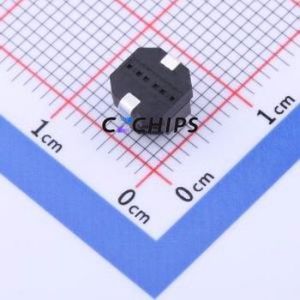 EVPASKC1A Tactile Switch SMD Switch Single Pole Single Throw Round Button 3N Vertical Mount - Product Image 2