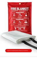 Couverture ignifuge en fibre de verre conforme aux normes nationales pour restaurants, hôtels, évacuations en extérieur et utilisation transfrontalière (version anglaise)