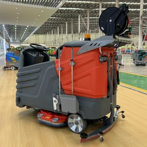 เครื่องขัดพื้นอุตสาหกรรมแบบนั่งขับรุ่นใหม่ ST-1230 สำหรับงานหนัก พร้อมแบตเตอรี่ลิเธียม 48V 200Ah สำหรับใช้งานในโรงงานขนาดใหญ่ - Product Image 2