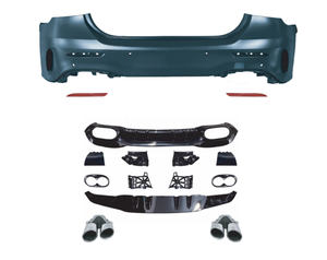 OUYE pour Mercedes-Benz Classe A W177 2019-2024, pare-chocs arrière, mise à niveau AMG45, kit carrosserie en plastique, état neuf, pare-chocs de voiture - Product Image 1