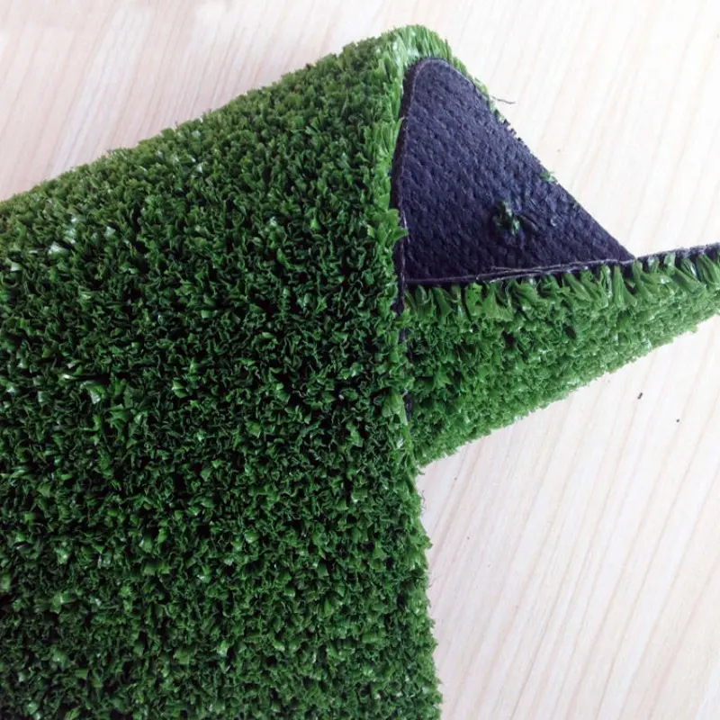 Karpet rumput buatan sintetis perlindungan lingkungan luar ruangan