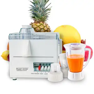 400W 2速离心榨汁机蔬菜和水果，榨汁机大可调，易于清洁，出汁率高