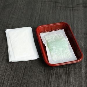 High Quality Disposable Absorbent Meat Pad for Supermarket Fresh Poultry Food Packaging Food Grade Eco-Friendly USA Made Tray - Product Image 4