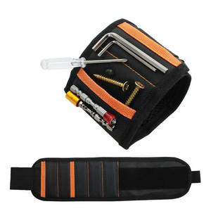 Portaherramientas de pulsera magnética Premium, soporte para herramientas de bricolaje con imanes fuertes, regalo - Product Image 4