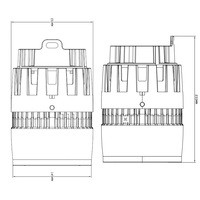 Vente directe usine Mini projecteurs LED Par étanches IP65 pour extérieur 200W WW CW ou 250W RGBL avec zoom électrique 20 ° -80 °   Lumière d'ambiance
