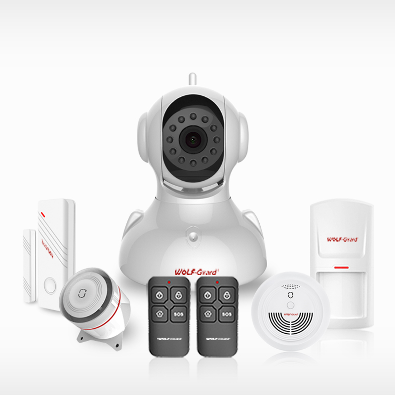 Wholesale Smart WiFi Camera Home Security Surveillance System IPC P2P Pan Tilt SD Card Network Yoosee IP Camera