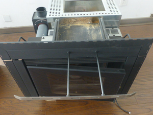 Estufa de Pellets para Interiores, Insertable, Horno Moderno con Control Remoto - Product Image 3
