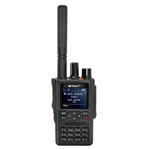 Radio digital bidireccional DMR de doble banda con función GPS, 4000 canales, pantalla LCD y teclado ET-D79 - Product Image 1