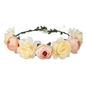 <span class=keywords><strong>Couronne</strong></span> florale de Nouvel An 2020, bandeau de <span class=keywords><strong>fleurs</strong></span> tendance <span class=keywords><strong>pour</strong></span> les filles, accessoires de <span class=keywords><strong>cheveux</strong></span> de <span class=keywords><strong>couronne</strong></span>, fête élégante - Product Image 1