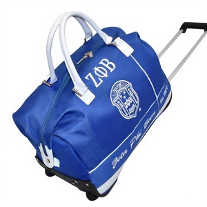 Custom <b>Wheeled</b> Travel Duffel <b>Bag</b> with Zipper Closure Large Capacity Sports Gym <b>Bag</b> with Durable Wheels and Versatile Storage - Product Image 3