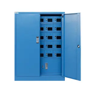 定制25门电话储物柜Ral彩色学校使用工厂批发便宜的橱柜钢