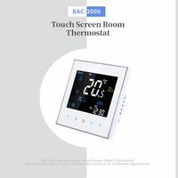 Termostato Inteligente Digital HVAC Beca BAC-3000 con WiFi RS485 Modbus Controlador de Temperatura Ambiente para Aire Acondicionado con Soporte OEM
