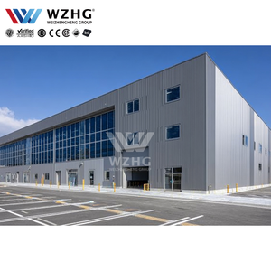 Estructura de almacén de acero para centros comerciales y edificios de oficinas con construcción prefabricada de bajo costo Vida útil de 50 años - Product Image 2