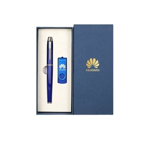Clé USB personnalisée avec logo et stylo à bille de luxe, emballage cadeau pour les entreprises et les occasions du Nouvel An - Product Image 4