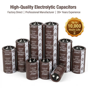 <span class=keywords><strong>Condensateur</strong></span> électrolytique en aluminium à clipser LORIDA <span class=keywords><strong>25V</strong></span> 35V 50V 63V 80V 100V 200V 250V 400V 450V 100uf 150uf 220uf 330uf 680uf <span class=keywords><strong>1000uf</strong></span> - Product Image 1