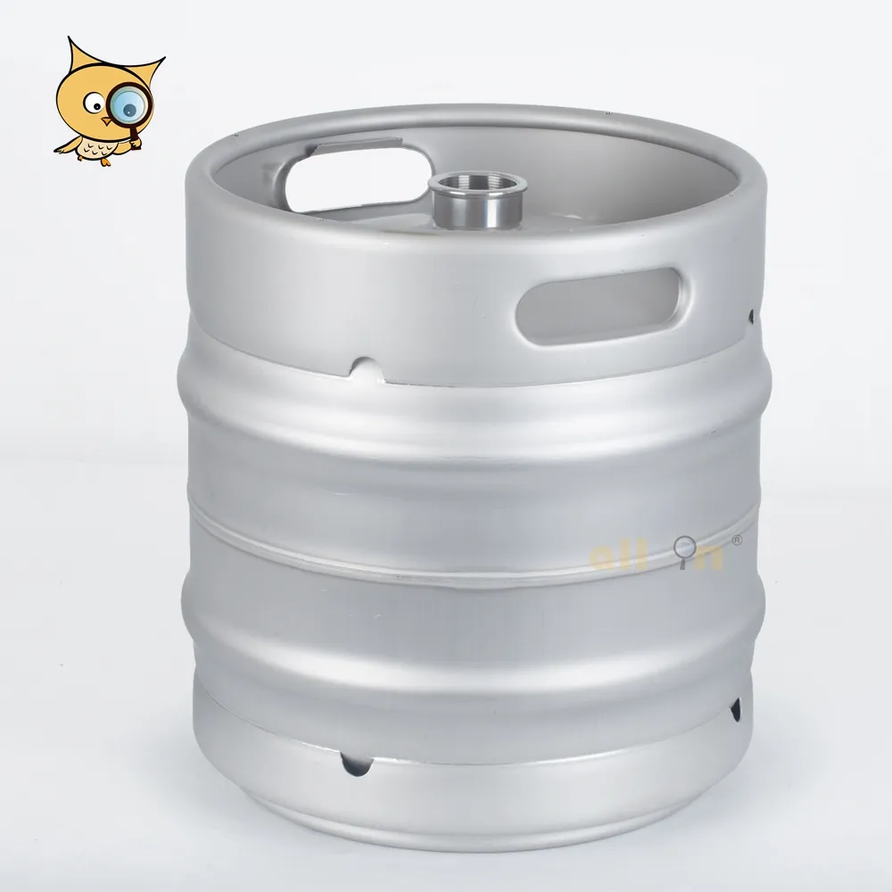 ALL IN Wholesale 304 Stainless Steel DIN 30L Beer Barrel German Standard Made in China Draft Beer Keg mit Spear Fitting