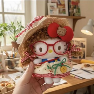 Hello Kitty Plush Doll 1584 Cm <b>Toy</b> Story Theme With Glasses And Hat For Kids And Collectors - Product Image 4