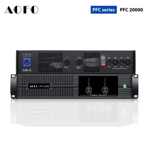 เพาเวอร์แอมป์ PFC20000 DSP แบบสองช่องสัญญาณ 4 โอห์ม ตัวเครื่องโลหะ กำลังขับสูง สำหรับการติดตั้งแบบถาวรสำหรับการเดินทาง - Product Image 3