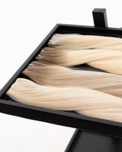 Extensions de cheveux invisibles de qualité supérieure, super fines, tissage Genius, double trame, cheveux naturels vierges bruts originaux - Product Image 3