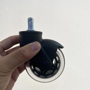 Roulettes de chaise de bureau - Ensemble de 5 roulettes de remplacement pour chaises de bureau - Roulettes à roulettes pour bois - Product Image 2