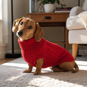 <span class=keywords><strong>Pull</strong></span>-over d'automne personnalisé <span class=keywords><strong>pour</strong></span> animaux de compagnie Vêtements d'hiver unis à col haut <span class=keywords><strong>pour</strong></span> <span class=keywords><strong>chat</strong></span> et chien <span class=keywords><strong>Pull</strong></span> en tricot doux <span class=keywords><strong>pour</strong></span> chiot - Product Image 2