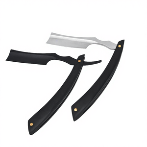 Maquinilla de Afeitar Facial Reutilizable No Eléctrica con Mango de Madera y Hoja de Acero Inoxidable, MOQ Bajo - Product Image 4