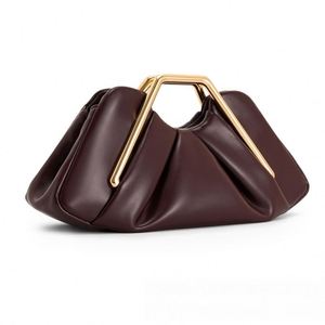 Bolso de solapa retro europeo-americano, estilo casual, bolso nube, bolso plegable portátil para mujer, poliéster, gran capacidad - Product Image 5