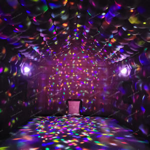 Tente de fête gonflable pour boîte de <span class=keywords><strong>nuit</strong></span> mobile disco portable noire géante de 20 pieds à louer - Product Image 5