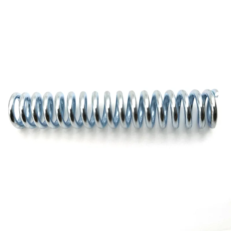 High precision Blue and white zinc plating compression spring for use in various fields