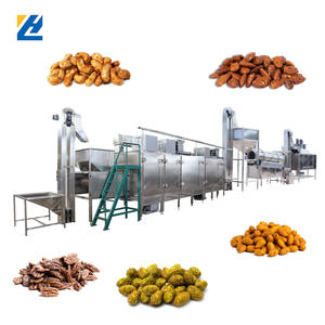 Máquina Automática para Sazonar Frutos Secos, Máquina Mezcladora <span class=keywords><strong>de</strong></span> Snacks para Tostar y Sazonar Continuamente, Máquina para Hacer Snacks - Product Image 1