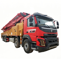 Pompe à béton à flèche Sany 72m d'occasion, châssis Volvo, diesel, 2019, Euro V, 520 CV, faible nombre d'heures de fonctionnement, entièrement révisée, prête à l'emploi mondial