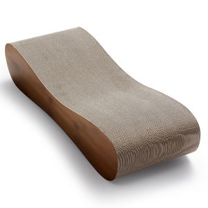 Jouet pour animaux de compagnie double face, grattoir en carton recyclable plat et incurvé, coussin à gratter double face - Product Image 3