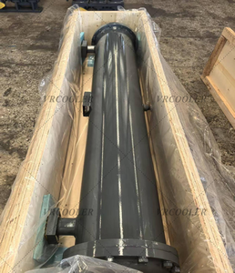 Refroidisseur <span class=keywords><strong>d</strong></span>'huile à calandre et tubes sur mesure OEM pour les systèmes auxiliaires des sidérurgies - Product Image 2