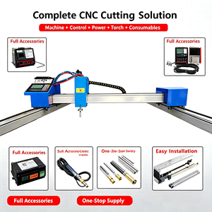 เครื่องตัดพลาสม่า CNC 220V 110V แรงดันคู่ 1530 โครงสร้างเบา คุณภาพสูง มอเตอร์สเต็ปเปอร์ 57  1621 ขนาดสั่งทำได้ - Product Image 1