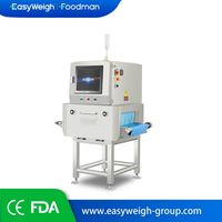 Peralatan inspeksi Easyweigh IP66, peralatan industri sayap ayam unggas sapi babi sinar X perlindungan 220V 3 tahun