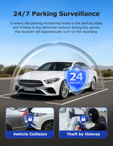 Radar Dash Máy Ảnh 4G HD GPS Video Recorder Hệ Thống Bãi Đậu Xe Đảo chiều Máy Ảnh G Cảm Biến Báo Động Từ Xa Phát Lại Video Xe Máy Ảnh - Product Image 6