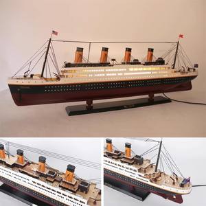 Maqueta de Madera del RMS Titanic, Modelo de Barco de Crucero Coleccionable, Decoración Marítima para Museo, Regalo del Día del Padre para Hombres, Adorno de Barco en Miniatura - Product Image 2