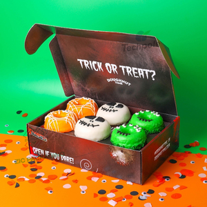 ถาดพัฟคัพเค้กเค้กเค้กทาร์ตไข่ทำจากวัสดุรีไซเคิลเกรดอาหารเป็นมิตรต่อสิ่งแวดล้อมมีลายนูน - Product Image 3