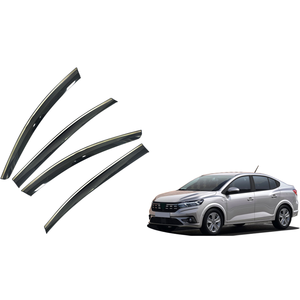 Déflecteurs de fenêtre latérale pare-pluie pour Toyota Cruiser 2019-2020 accessoires auto - Product Image 1