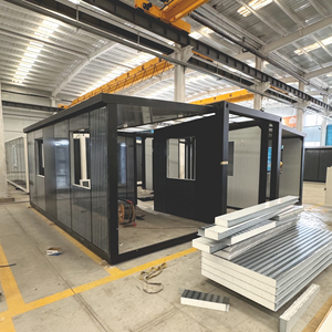 Sang trọng mở rộng đôi cánh container biệt thự prefab Modular nhà với kiến trúc hiện đại - Product Image 4