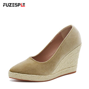 Zapatos de Tacón Alto con Plataforma y Punta en Pico para Mujer, Estilo Pescador, Suela Gruesa, Cómodos y a la Moda, Zapatos de Tacón para Mujer - Product Image 1