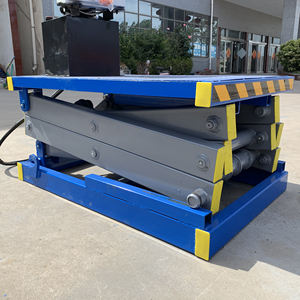 유압 가위 리프팅 플랫폼 1000kg 2000kg 3000kg 용량 전기 고정식 가위 리프트 테이블 - Product Image 6