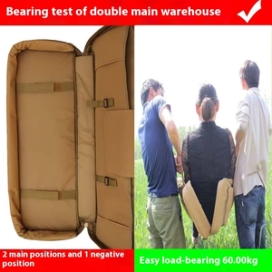 Bolsa de Pesca de Poliéster de Doble Capa, Bolsa Táctica de Algodón Tipo Huevo, Bolsa de Hombro para Lanzador de Juguetes, Bolsa Doble para Armas - Product Image 2