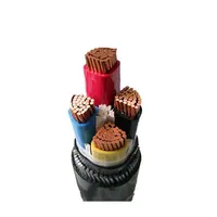 Câble d'alimentation électrique isolé XLPE YJV 4 conducteurs 95 mm 0,6/1 kV en gros