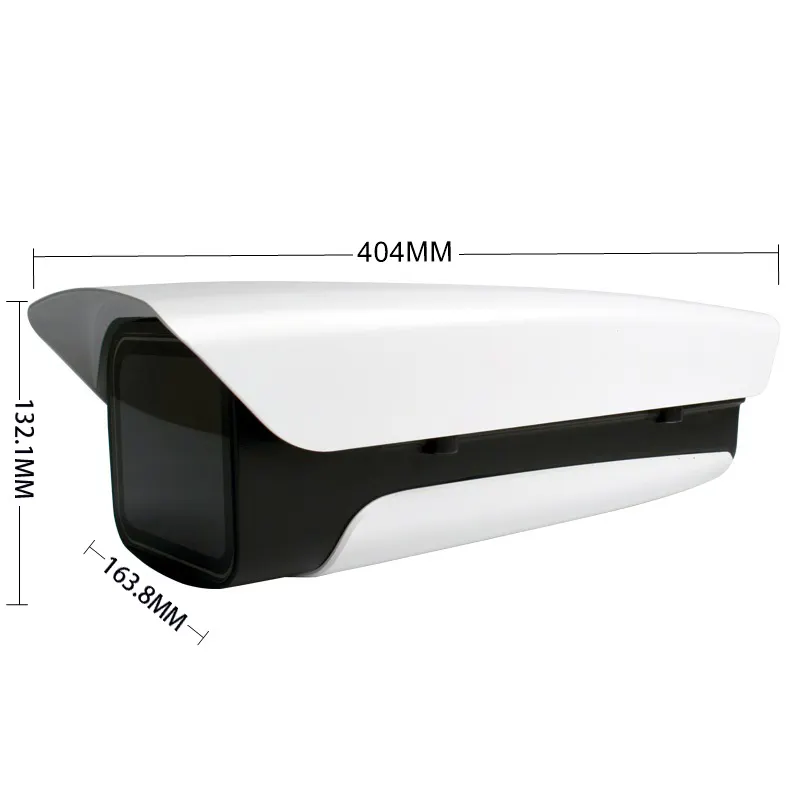 Outdoor Grote Cctv Bullet Camera Behuizing IP66 Box Shell Cctv Camera Behuizing Met Thermostaat