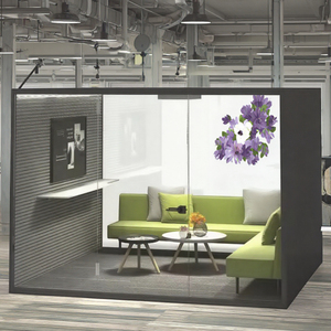 Cabine silencieuse mobile pour le jardin Cabine <span class=keywords><strong>téléphonique</strong></span> pour une personne insonorisée Espace de travail pour le bureau - Product Image 3