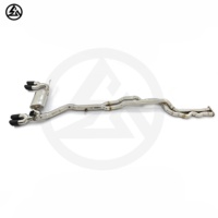 Listo para Enviar: Sistema de Escape Valvetronic CSZ SS304 para BMW S55 F87 M2C M2 Competition 3.0T, Tubo Central de Igual Longitud, Silenciador Catback con Válvulas