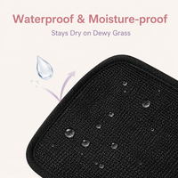 Tapis de pique-nique imperméable grand format, couverture de camping d'extérieur, tapis épais anti-humidité pour tente et plage, pliable et portable, logo personnalisé